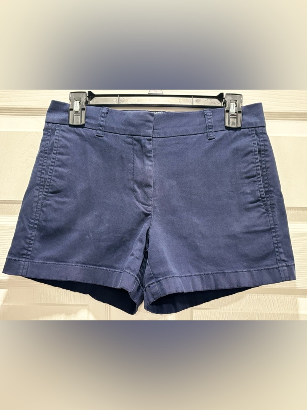 J.Crew women size 2 Sailor Navy Blue Shorts Spring Summer Beach Travel Outdoors